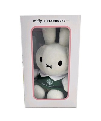 Starbucks X Miffy Collab Plush Bunny Limited Edition New