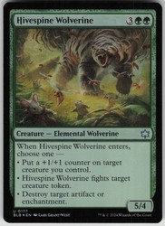 Hivespine Wolverine - Bloomburrow - Foil Uncommon