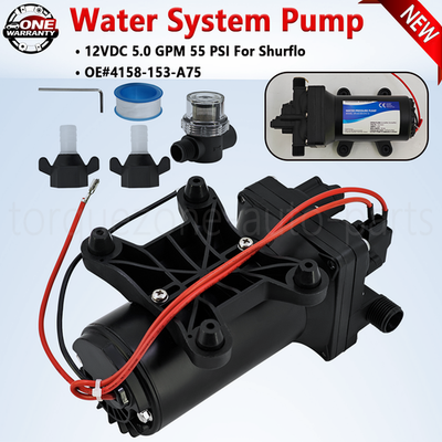 #ad For Shurflo 4158 153 E75 Aqua King II Supreme Water System Pump 12VDC 5.0 GPM $239.00