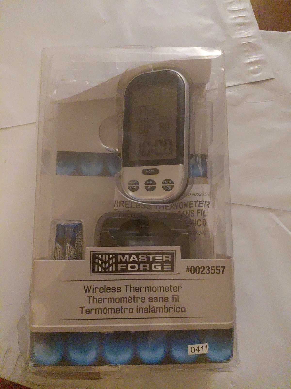 Master Forge SBQ-3990-AT Wireless Programmable Digital Meat Thermometer