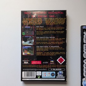 Sega Saturn Die Hard Trilogy PAL CASE AND MANUAL ONLY 