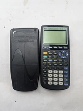 Texas Instruments TI-83 Plus Graphing Calculator with Cover TESTED & WORKING