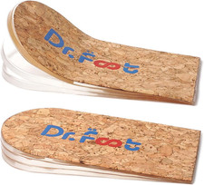Dr. Foot'S Adjustable Orthopedic Heel Lift for Leg Length Discrepancies, Height