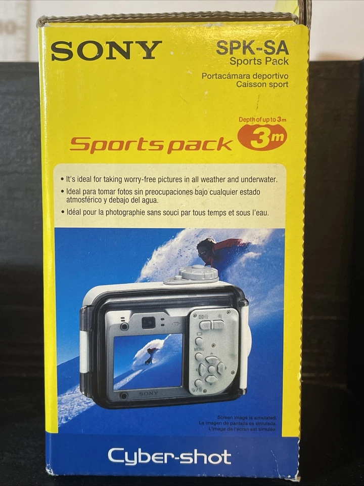 Sony SPK-SA Case Water Resistant Sports Pack Compact Camera Cover 3M Depth - Image 3 of 4