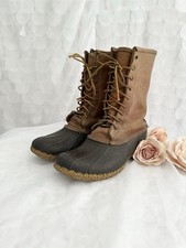 LL Bean Gore Tex Thinsulate Duck Work Boots M...