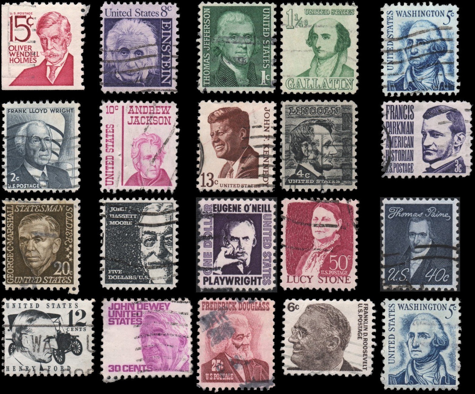 US #1278-1295 set Used | eBay
