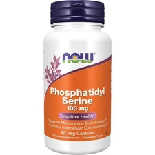 NOW Foods Phosphatidyl Serine 100 mg 60 Veg Caps