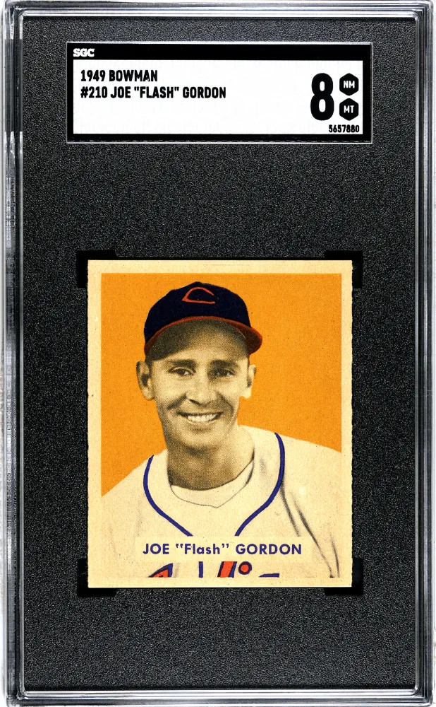 1949 Bowman Joe Flash Gordon #210 SGC 8
