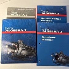 Saxon Algebra 2, (4th Ed) Textbook, Solutions...