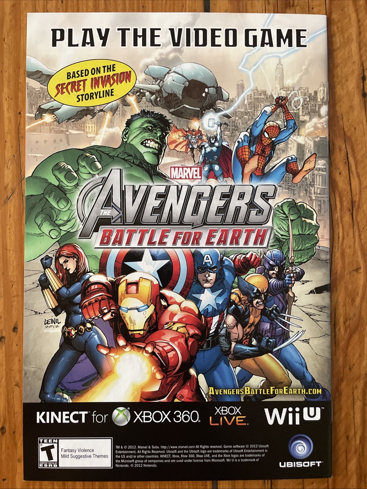 Iron Man 2012 #1 Carlo Pagulayan Design Variant (1st Model 42 Armor) NEW VF/NM