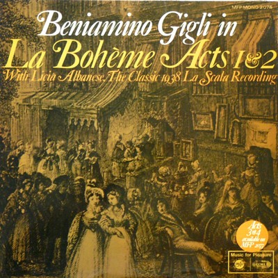 Giacomo Puccini - Beniamino Gigli, Licia Albanese, Orchestra Del Teatro Alla ...