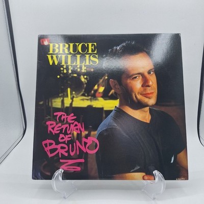 BRUCE WILLIS ''THE RETURN OF BRUNO'' 1987 MOTOWN RECORD CORP VINYL ALBUM 6222 ML