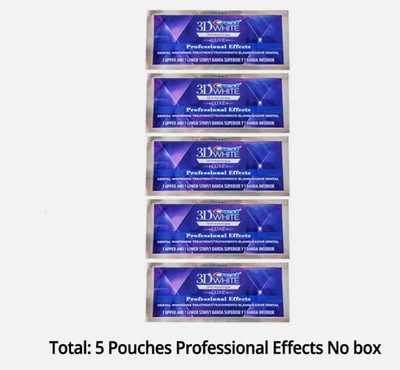 3D Weiß Zähne Whitestrips Luxe   Professionelle Bleaching-Streifen, 10/20 Behand