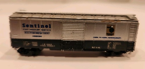 Coche Bowser B&O Sentinel construido 8 45 caja puerta única #466096 plástico plateado sin caja | Zustand: Used