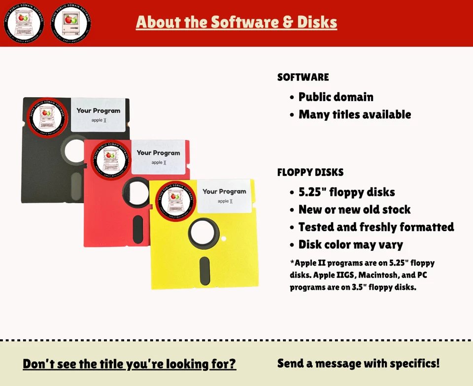 Juegos de rol Apple II JUEGOS en disquetes: software retro dominio público 🍎➕🍏 Foto 2 de 3