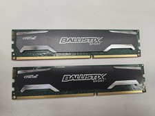 Crucial Ballistix 16GB 2x8GB PC3-12800 DDR3 DIMM Desktop Gaming RAM Matching P
