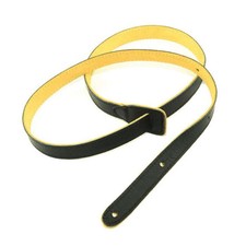 Henry Heller Capri Leather Mandolin Strap HMANL-BLK