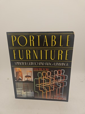 Portable Furniture Space Saving Furnishings Softcover VG Cond Vicki Brooks F3