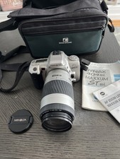 Minolta 404si Maxxum St Si Film Camera With Af Zoom 75-300 1:45- 5.6 Lens Tested
