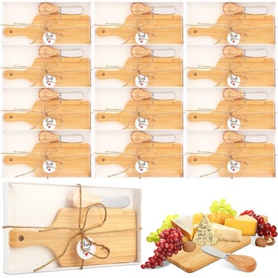 12 Sets Bridal Baby Shower Cheese Prizes Christmas Kitchen Gifts Mini Charcut...
