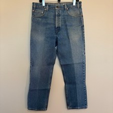 Vintage 90s Levi’s 505 Regular Fit Medium Wash Jeans Mens 36x30 Made in USA