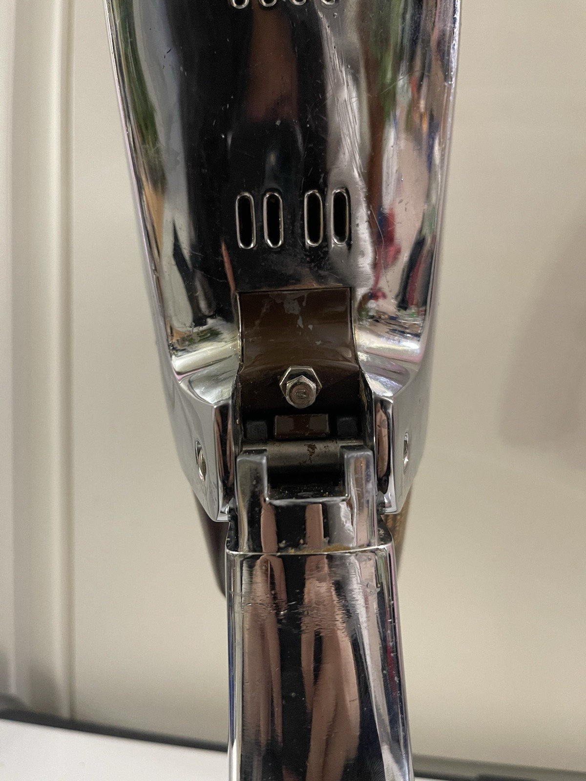 VINTAGE SUNBEAM 1-8B MIXMASTER 12 SPEED MIXER BROWN/CHROME W/BEATERS No Bowls