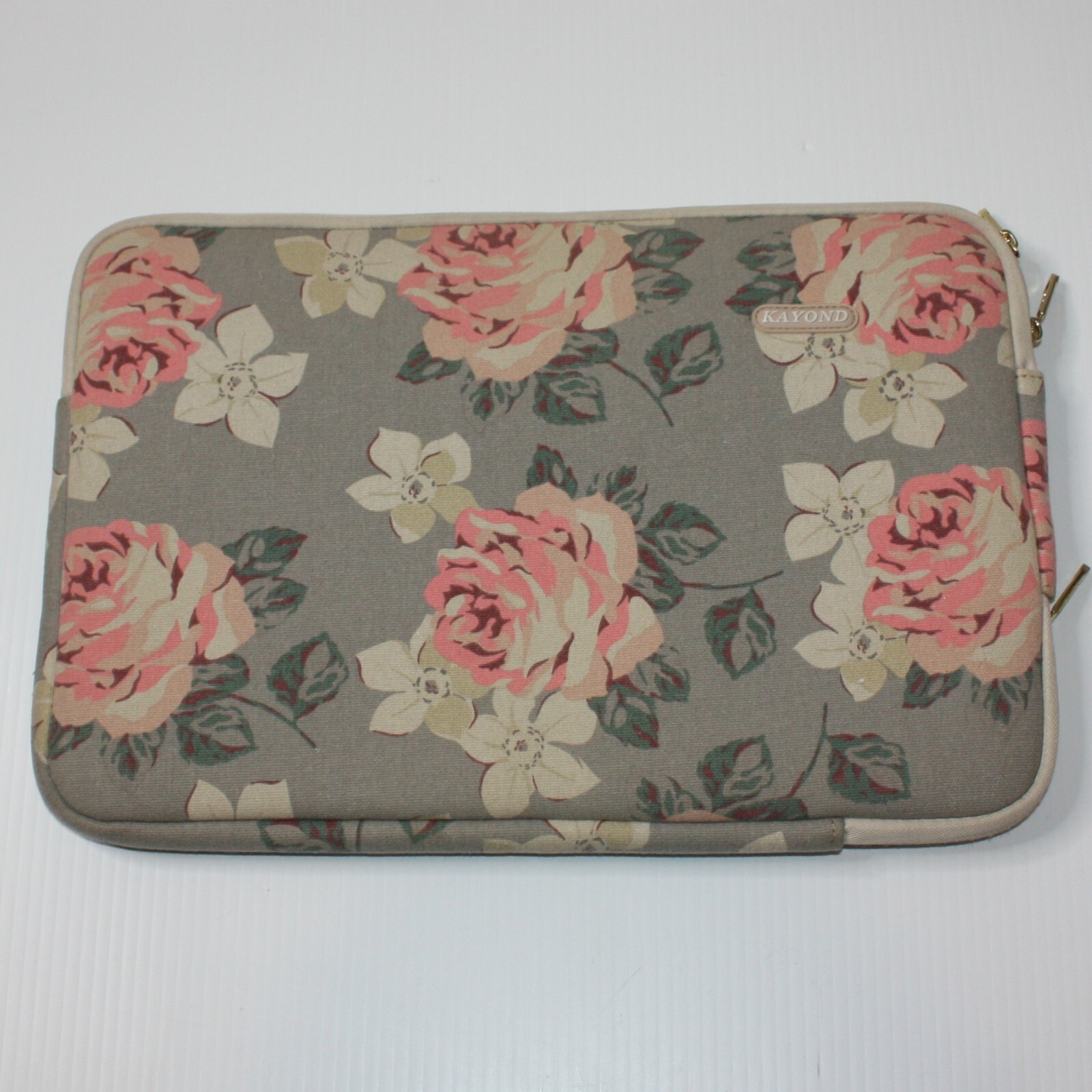 Kayond Water-Resistant Roses Laptop Case Sleeve with Zipper 