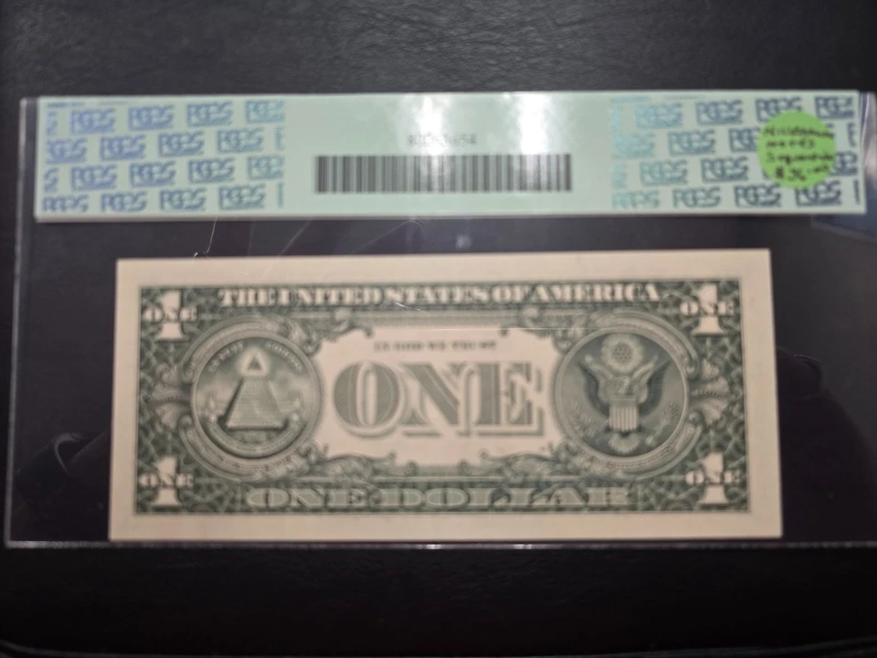 $1 Fr. 1924-D 1999 Cleveland Millennial Sequential Pair D-B Block Notes 63 PPQ - Image 3 of 4