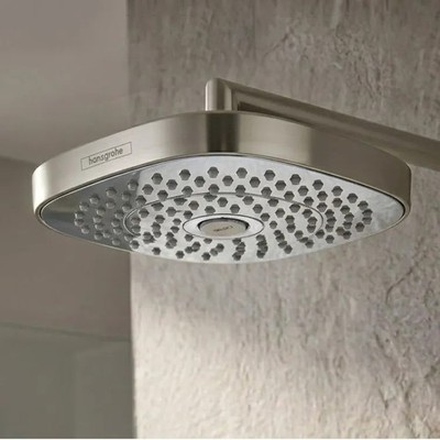 Hansgrohe 04387820 Croma 180 Select E 2 Jet Showerhead Brushed Nickel