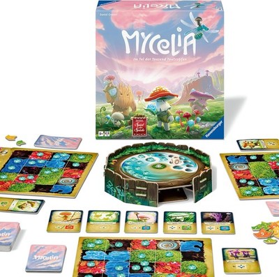 Ravensburger - Mycelia - Deckbuilding Spiel für Familien, Brett-Spiel, ab 9