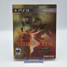 Resident Evil 5: Gold Edition (Sony PS3, 2010) NEW w/ Slipcover Sealed Game Mint