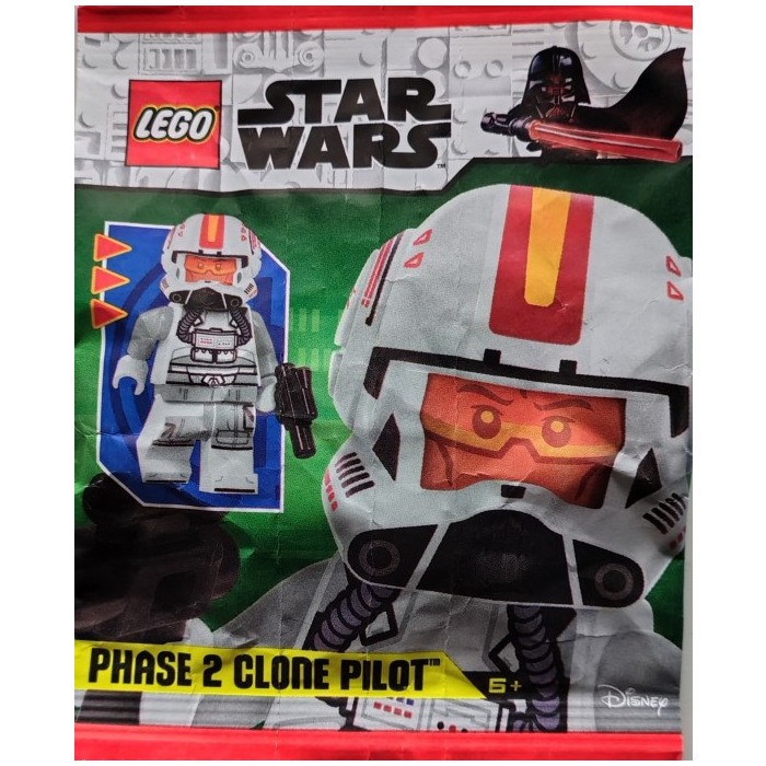 LEGO Star Wars Phase 2 Clone Pilot Paper Bag L0002233 (SEALED) | eBay