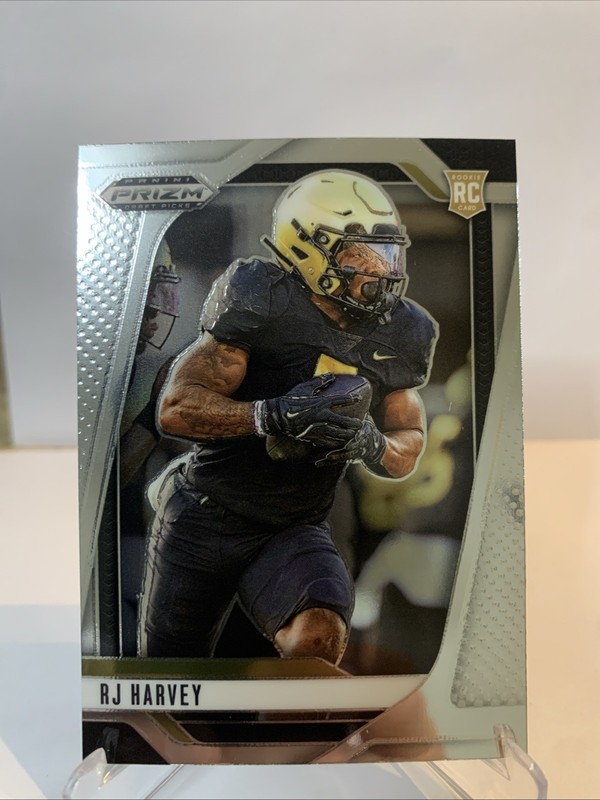 2025 Panini Prizm Draft Picks #135 RJ Harvey Base Rookie Card (RC) Broncos NFL