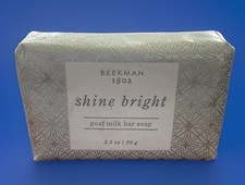 New Beekman 1802 Goat Milk Soap 3.5 oz Shine Bright *HOLIDAY*