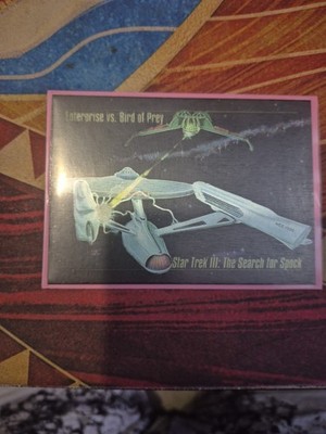 1993 SkyBox Master Series Star Trek Spectra Enterprise vs Bird of Prey #S-4