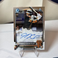 2025 Bowman Draft Chrome 1st Auto Gavin Kilen #CPA-GK Giants
