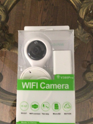 #ad Wifi Camera. WIFI Connect Two way Micro SD Motion. $7.00