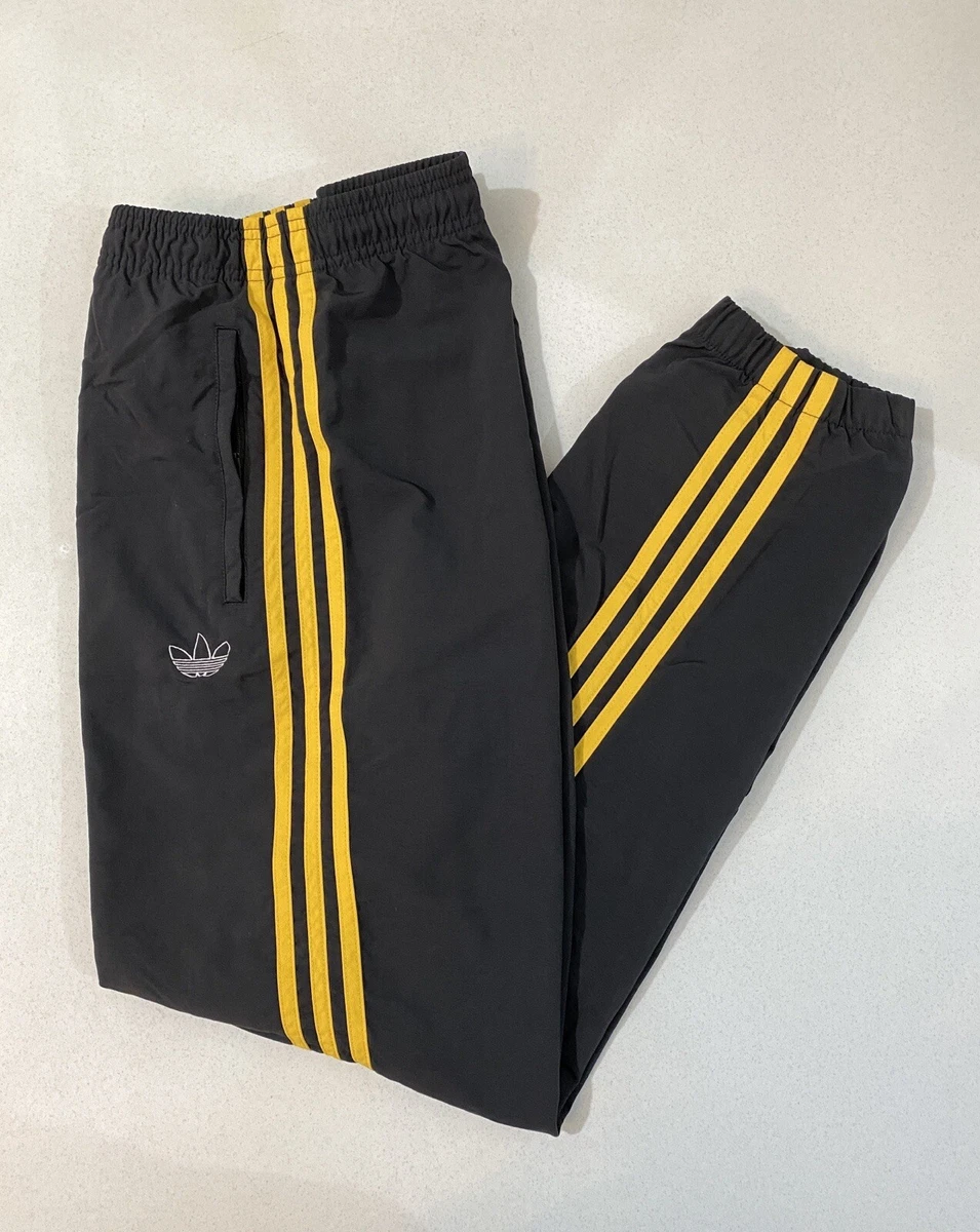 Black and yellow adidas clearance pants