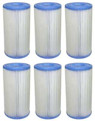 6 Stück Intex Filter Typ A 29000/29002 Filterkartusche Ersatzfilter Poolfilter