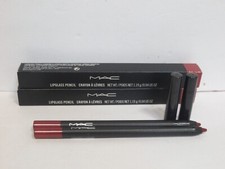 MAC LIPGLASS PENCIL FUCHSIA LINING 0.04 OZ BOXED LOT OF 2