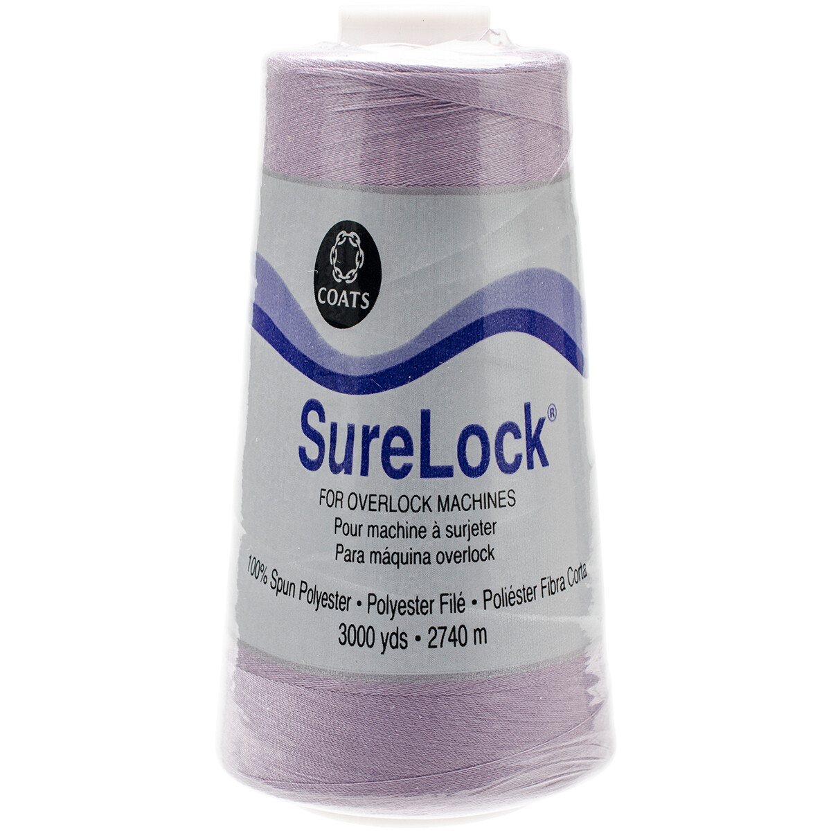 Coats Surelock Overlock Thread 3 000yd - Orchid for sale