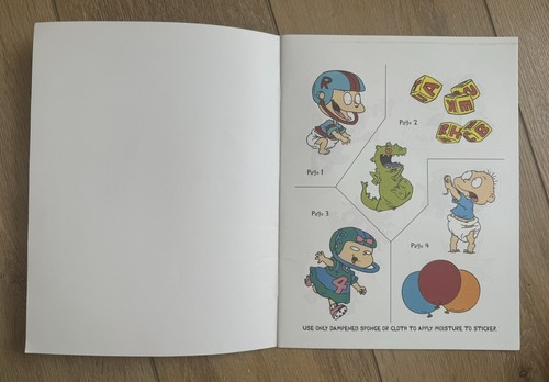 New RUGRATS STICKER BOOK ~ Nickelodeon ~ 1997 - Imagen 4 de 10