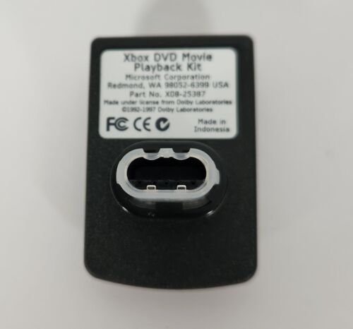Genuine Microsoft Original Xbox DVD Movie Playback Kit 2 Remote 3 Receiver Lot - Picture 3 of 7