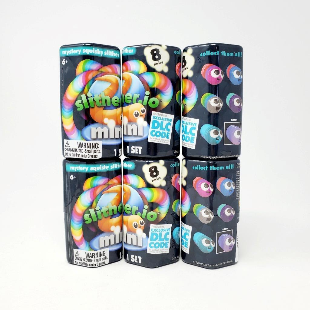 Slither.io™ Mini Squishy Slither Series 8 Blind Bag - Styles May Vary