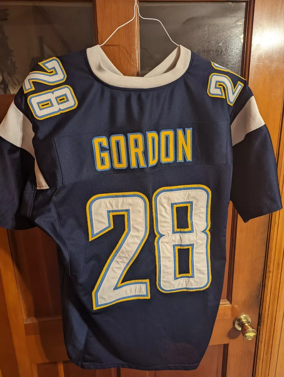 International Series - Chargers Melvin Gordon Game Worn Jersey (11/18/19)  Size 40 (14 Car, 69 Yds Vs Kansas City)