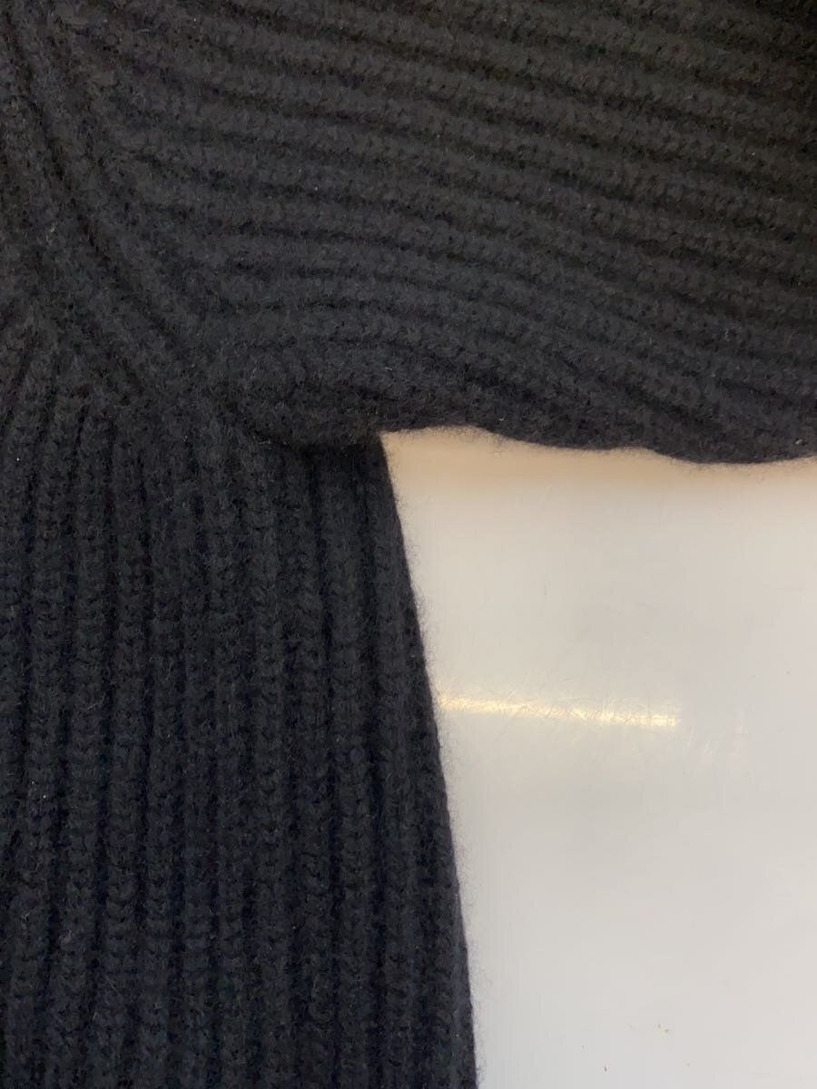 HERILL KNIT SWEATER (THICK 2 CASHMERE Black PLAIN) 23-080-HL HERILL KNIT SWEATER (THICK 2 CASHMERE Black PLAIN) 23-080-HL