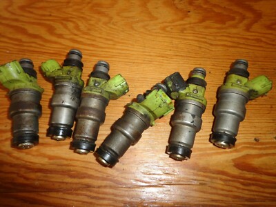 Toyota Supra MK3 1989-92 Petro Injectors 7MGE Set of Green 23250-70080 