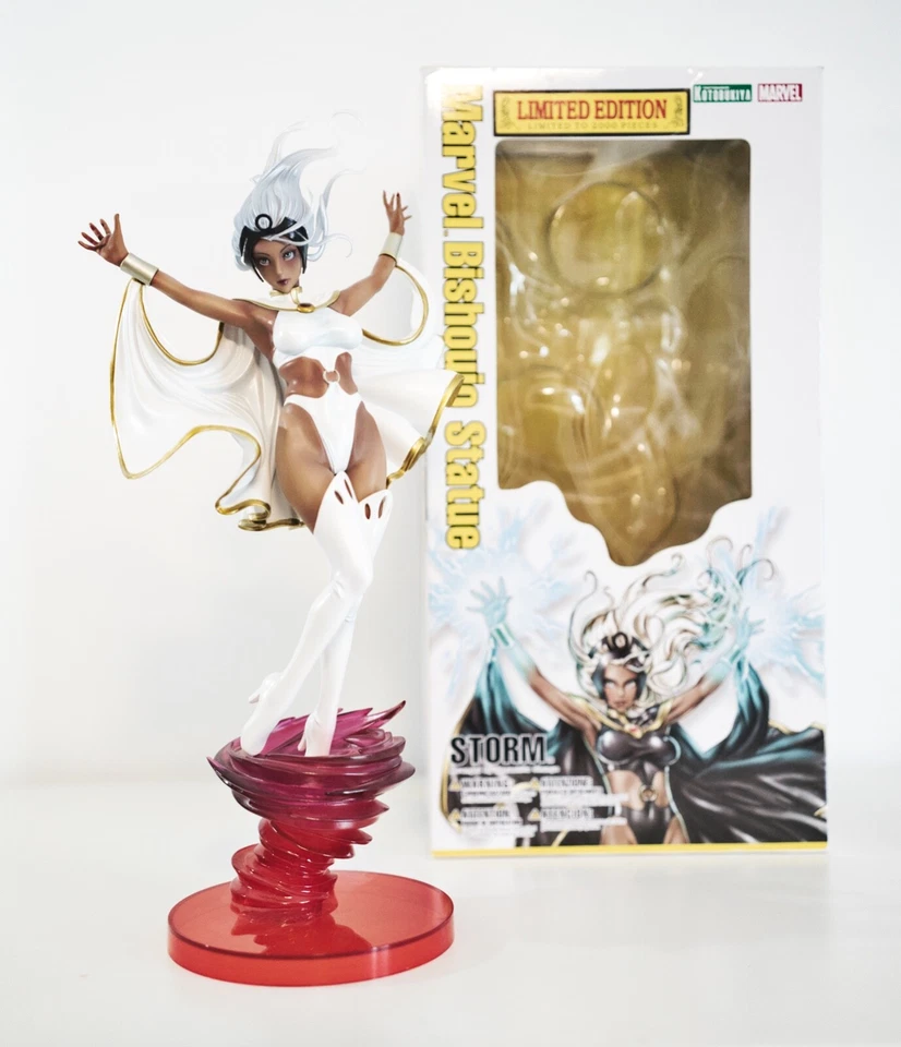 Kotobukiya Bishoujo Storm Statue - White Costume Variant - X-Men - Hot! Foto 2 de 4