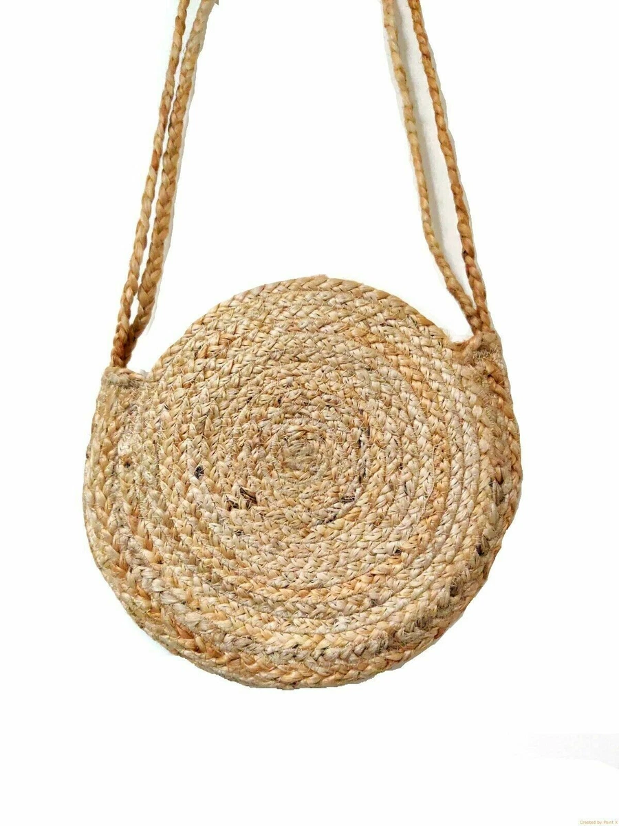 Malocids Straw Bag Round Summer Large Woven Beach India | Ubuy