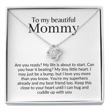mother's day gift from baby bump, to my mommy necklace, mama to be necklace